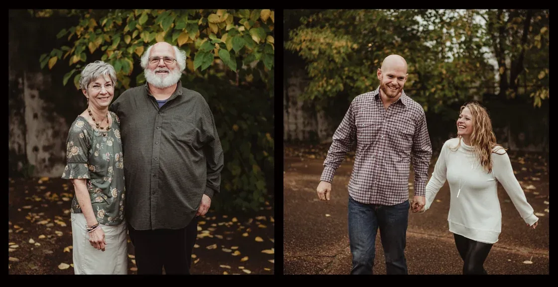 The Norton family: the founders alongside JT and Hillary